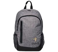 FOCO Sac à dos unisexe pour adulte, gris chiné, gris chiné, Couleur de l'équipe, Taille unique, Sac à dos NFL Team Logo Heather Grey Bold Color