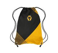 FOCO Sac de sport sous licence officielle avec cordon de serrage, Wolverhampton Wanderers, M, Décontracté