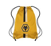 FOCO Sac de sport unisexe Ultra Action avec cordon de serrage (1 pièce), Wolverhampton Wanderers, One Size, Décontracté