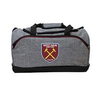 FOCO Sac de Voyage Gris chiné Football Club, West Ham United, Taille Unique, Classique