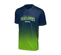 FOCO Seattle Seahawks NFL Gradient Mesh Jersey Short Sleeve Herren T-Shirt