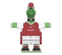 FOCO sous Licence Officielle Gunnersaurus Arsenal FC BRXLZ Mascotte 3D Bricks Jouet de Construction Modèle