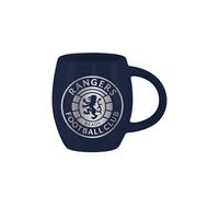 FOCO Sous licence officielle Rangers FC mug à thé grande capacité avec slogan métallisé