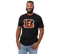FOCO T-Shirt à Manches Courtes pour Homme NFL Team Primary Logo Athletic Heather