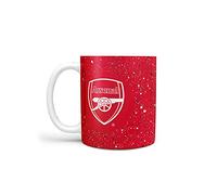 FOCO Tasse sous licence officielle Arsenal FC avec motif éclaboussures de peinture