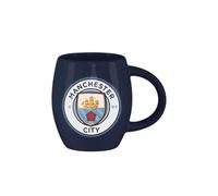 FOCO Tasses à thé et café sous licence officielle Football avec blasons de couleur alternative (bleu marine, Manchester City FC)