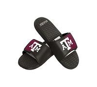 FOCO Tongs de sport en gel douche pour homme Dallas Cowboys NFL Large Grand logo Colorblock