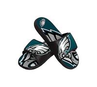 FOCO Tongs de sport en gel pour homme New Orleans Saints NFL Wordmark - S, Homme, FFSSNFCBBLGGEL, Grand logo Colorblock, 13-14