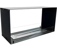 Foco Two 1000, cheminée tunnel éthanol à deux côtés, 4,4 kW, chambre de combustion automatique ou manuelle, différentes variantes disponibles