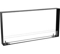 Foco Two 1000 Ultra Slim, cheminée bioéthanol étroite, flammes de deux côtés, largeur 80 cm, jusqu'à 7 heures de combustion, 4 kW