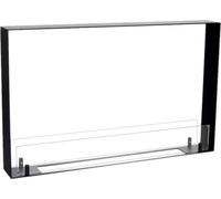 Foco Two 800 Ultra Slim, cheminée au bioéthanol, extra-mince, flammes visibles des deux côtés, largeur 60 cm, jusqu'à 7 heures de combustion, 3 kW