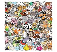 FOCRI Lot de 200 autocollants pour adultes, adolescents, adultes, Kawaii - En vinyle imperméable pour skateboard, bouteille d'eau, guitare, ordinateur portable