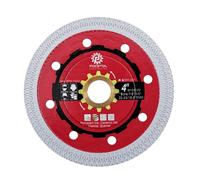 FOCSTOL Disque Diamant Carrelage - 105mm x 22,23mm Lame Scie Diamant pour Porcelaine Céramique Carrelage Marbre Granit Quartz avec X Mesh Jante