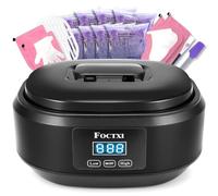 FOCTXI Machine à cire de paraffine pour les mains et les pieds - 3500 ml - Kit hydratant avec chauffe-cire à la paraffine automatique et garde au chaud, idéal pour les bains de paraffine à la maison