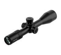 FOCUHUNTER Lunette de visée 5-25X56 FFP, Lunette de visée pour Carabine à air comprimé avec Premier Plan Focal, Tube de 34 mm Noir Mat, Anti-recul de 1 000 g, étanchéité IP67, Verre FMC Vert