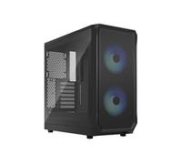 Focus 2 RGB - Tour - ATX - panneau latéral fenêtré (verre trempé) - pas d'alimentation (ATX) - noir TG teinte claire - USB/Audio