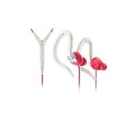 Focus 400 Ecouteurs de Sport pour Femme avec Micro et Contrôle du Volume pour Appareils Apple Rose/Blanc