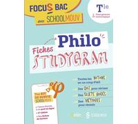 Focus Bac Fiches Philo (Terminale voies générale et technologique) Décroche ton bac avec SchoolMouv grâce aux studygram ! - Antonin Lambert - Belin Éducation - broché - Scolaire / Universitaire
