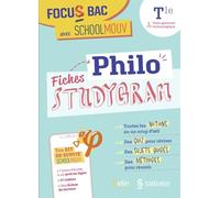 Focus Bac Fiches Philo (Terminale voies générale et technologique): Décroche ton bac avec SchoolMouv grâce aux studygram !