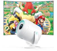 【Focus Électrique/270° Rotation】Mini Projecteur WIFI 6 et Bluetooth 5.4, 4K 1080P Full HD, Nasin Videoprojecteur Portable, Projecteur 200 Pouces 15,000L Home Cinéma pour Phone/TV Stick/HDMI/USB/Type C