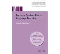 Focus on Content-Based Language Teaching