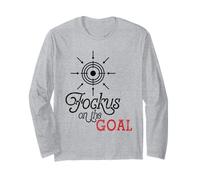 Focus on The Goal Target Graphic Motivation Discipline Quote Manche Longue