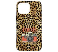 Focus on The Good Appareil Photo Vintage avec Citation Positive Motif léopard Coque pour iPhone 16 Pro Max
