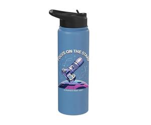Focus On The Stars Caméra d'astrophotographie Ciel nocturne Hobby Stainless Steel Insulated Water Bottle