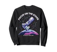 Focus on The Stars Caméra d'astrophotographie Ciel Nocturne Hobby Sweatshirt