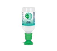 Focus Saline Eyewash 250Ml Stérile - Incluant Un Capuchon Pour Le Bain Oculaire (Lot de 6)