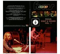 Focus "Sight & Sound Vol 1" Live (1972) Dvd - 124 Minutes
