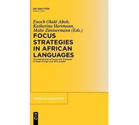 Focus Strategies In African Languages