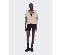 Focus Tech Zip Hoodie Beige Desert L