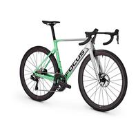 Velo de route focus izalco max 9 7 shimano ultegra di2 12v 700 mm argent vert 2026