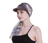 FocusCare Casquettes de Baseball en Coton Bambou pour Les Femmes souffrant de Perte de Cheveux Due à la Chimio