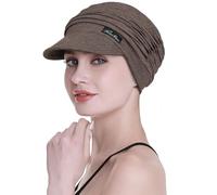 FocusCare - Écharpes douces pour chimiothérapie pour femmes, casquette de baseball en bambou, turban pour la perte de cheveux, Taille unique