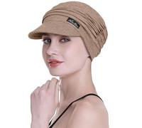 FocusCare - Écharpes douces pour chimiothérapie pour femmes, casquette de baseball en bambou, turban pour la perte de cheveux, Taille unique