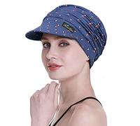 FocusCare Écharpes douces pour chimiothérapie pour femmes, tissu en bambou, casquette de baseball, turban pour la perte de cheveux, taille unique