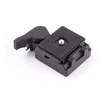 Focusfoto adaptateur de plateau rapide avec pince de serrage pour Manfrotto 200pl-14 323 RC2 Système de trépied Coupe