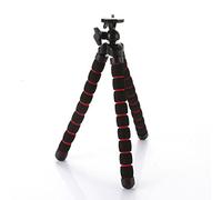 FocusFoto Pieuvre Trépied flexible portable Gorillapod 6,35 mm Vis de montage pour appareil photo numérique DV Canon Nikon Sony Pentax Olympus Panasonic Gopro Action Camera DSLR Taille moyenne