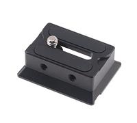 FocusFoto Plaque de base supérieure épaisse à dégagement rapide pour stabilisateur DJI Ronin RS2 RSC2 RS3 Pro Arca-Swiss standard pour trépied d'appareil photo (version épaise)