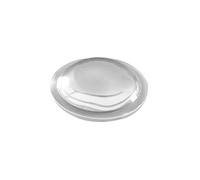 Focusing Glass Lens - Verres optiques résistants aux températures avec plus de 97 % de transmission lumineuse, LED Convex Glass Lens | Ground Edged Physical Experiment Lens for Classrooms, Labs
