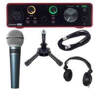 FOCUSRITE SCARLETT3-SOLO INTERFACE AUDIO USB - 2entrées/2 sorties