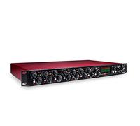 Focusrite Scarlett OctoPre Dynamic Préampli Micro ADAT 8x8 E/S | Extenseur ADAT, 8 préamplis micro, compresseur analogique, 2 entrées instruments, 8 sorties ligne symétriques, Word Clock