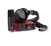 Focusrite Interface audio USB Scarlett Solo Studio 4th Gen – Microphone à condensateur et casque
