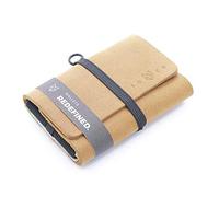 FOCX R3 Purist Mini Portefeuille en Cuir pour Cartes et Billets, Petit Portefeuille Unique avec Languette d'extraction et Porte-Cartes, Porte-Cartes pour Homme et Femme | Fabriqué en Allemagne