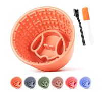Focxoio Gamelle pour chien à alimentation lente - Gamelle à lécher pour chiens - Gamelle améliorée pour chien à alimentation lente - Réduit l'anxiété alimentaire - Gamelles en silicone pour chiens de