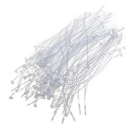 Fodattm Lot de 1 000 attaches réglables en plastique pour étiquettes de prix ou étiquettes de vêtements Transparent Longueur 12,7 cm