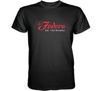 Fodera Bass Guitar T-Shirt Black Graphic Unisex Tee Shirt L
