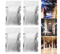 FODEXAZY 200g Stage Effect Machine Powder, Stage Equipment machine Spéciale Granulé Métal poudre Effet Hauteur 3-16 Pieds Fête de Mariage DJ Disco Stage Concert TV Show, 4 PCS